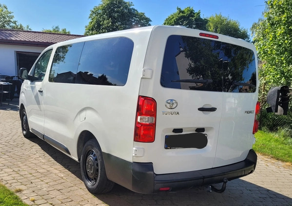 Toyota ProAce cena 65900 przebieg: 265000, rok produkcji 2017 z Warszawa małe 79